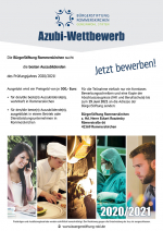 Plakat zum Azubi-Wettbewerb 2021